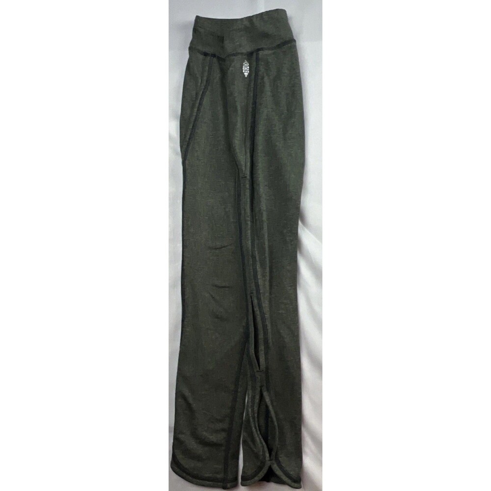 Free People Cutout Leggings Green Small